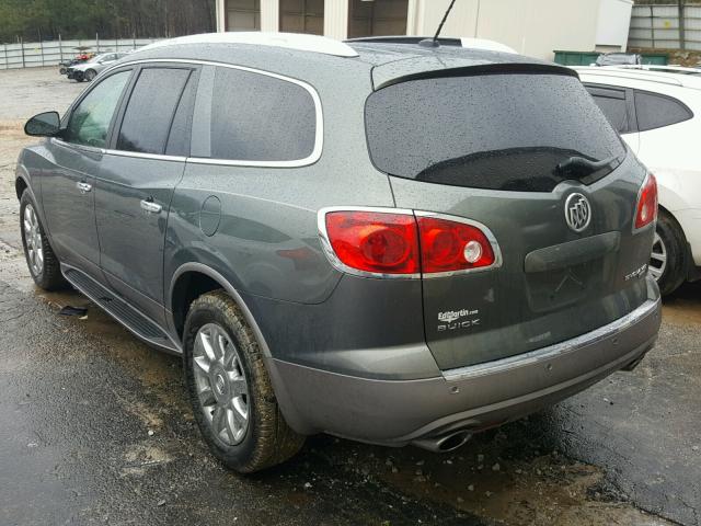 5GAKRBED9BJ352028 - 2011 BUICK ENCLAVE CX GRAY photo 3
