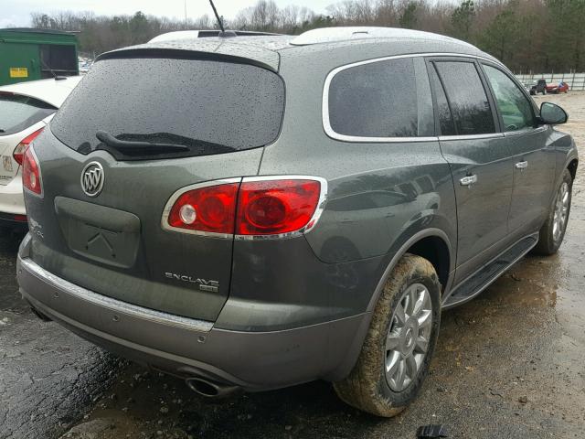 5GAKRBED9BJ352028 - 2011 BUICK ENCLAVE CX GRAY photo 4