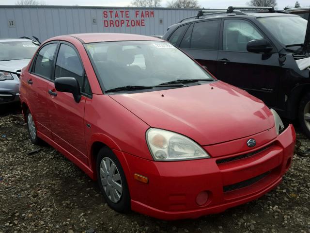 JS2RA41S735171238 - 2003 SUZUKI AERIO S RED photo 1