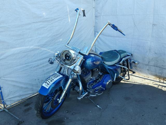 1HD1FBW383Y731067 - 2003 HARLEY-DAVIDSON FLHRI BLUE photo 2