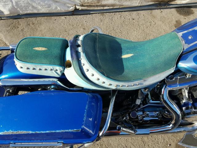 1HD1FBW383Y731067 - 2003 HARLEY-DAVIDSON FLHRI BLUE photo 6