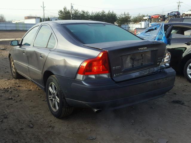 YV1RH59HX42373458 - 2004 VOLVO S60 2.5T SILVER photo 3