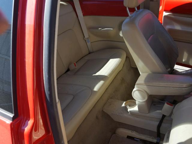 3VWCA21C2YM501301 - 2000 VOLKSWAGEN NEW BEETLE 红色 照片 6