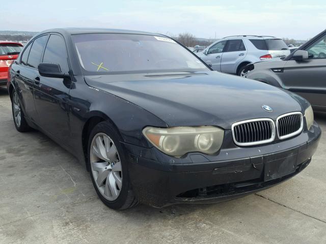 WBAGL63433DP67407 - 2003 BMW 745 I BLACK photo 1