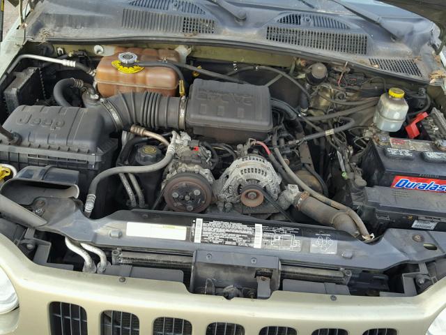 1J4GL38K22W331363 - 2002 JEEP LIBERTY RE GREEN photo 7