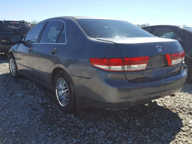 1HGCM56324A092665 - 2004 HONDA ACCORD LX GRAY photo 3