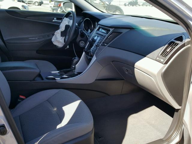 5NPEB4ACXCH456899 - 2012 HYUNDAI SONATA GLS TEAL photo 5