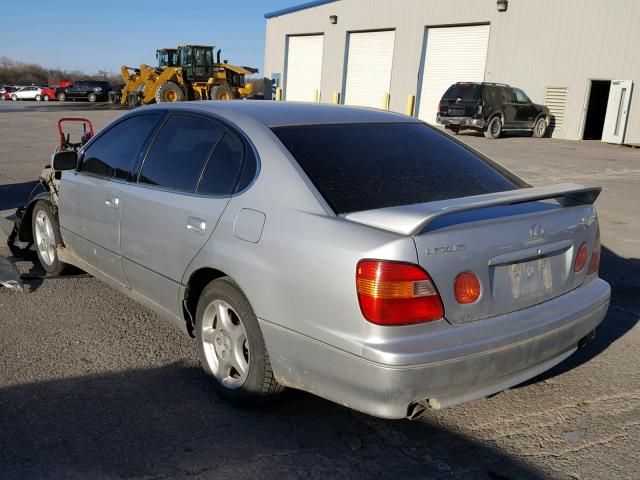 JT8BD68S3W0017498 - 1998 LEXUS GS 300 SILVER photo 3