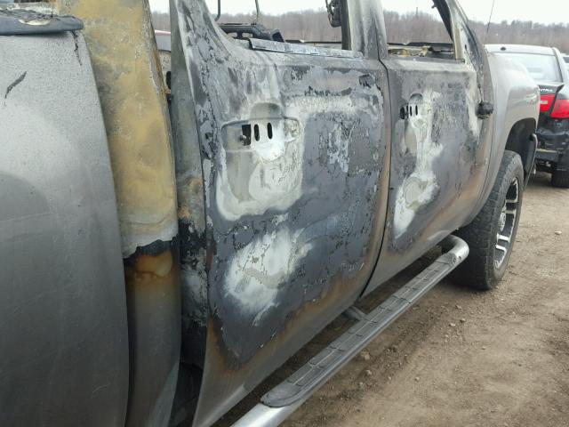 2GCEK13M781156718 - 2008 CHEVROLET SILVERADO BURN photo 9