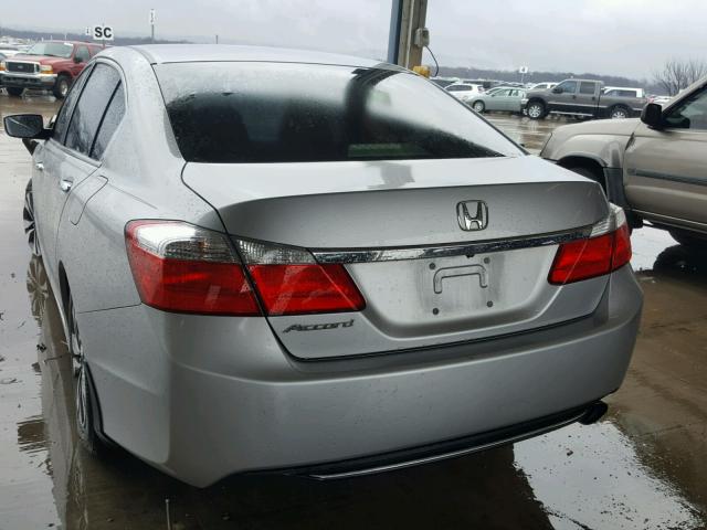 1HGCR2F39EA167542 - 2014 HONDA ACCORD LX SILVER photo 3