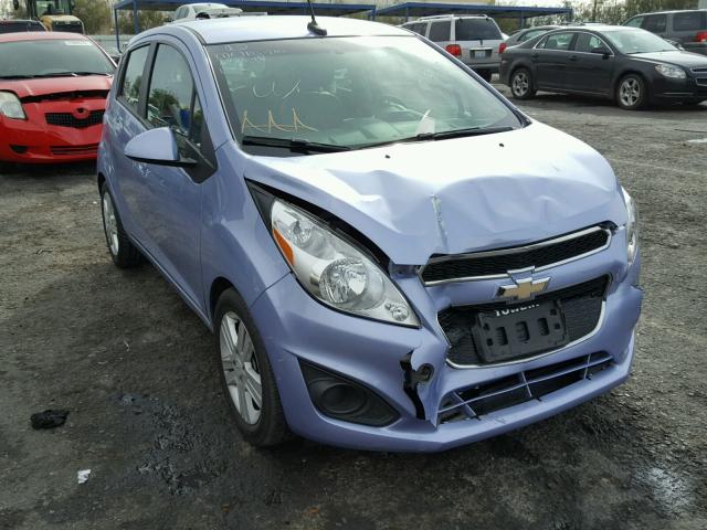 KL8CB6S91EC510216 - 2014 CHEVROLET SPARK LS PURPLE photo 1