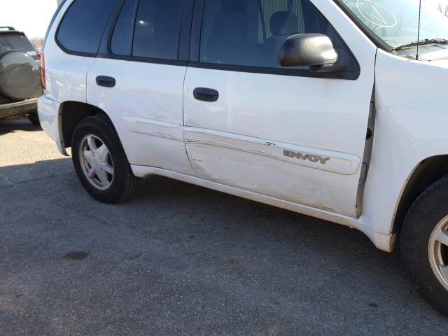 1GKDS13S032310855 - 2003 GMC ENVOY WHITE photo 9