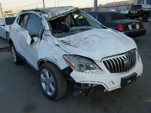 KL4CJASB8GB697974 - 2016 BUICK ENCORE WHITE photo 1