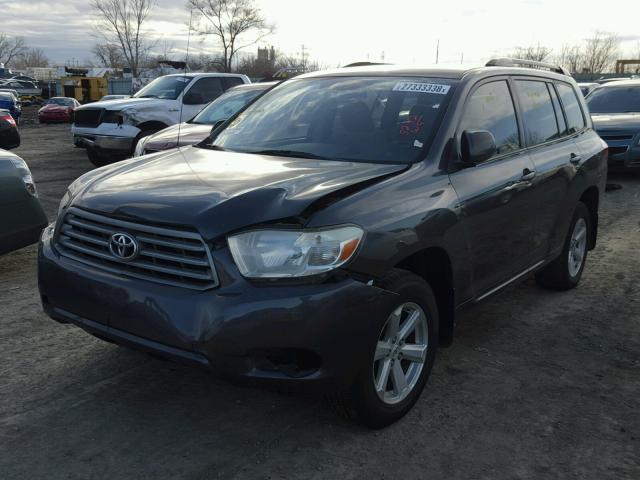 JTEES41A882056990 - 2008 TOYOTA HIGHLANDER GRAY photo 2