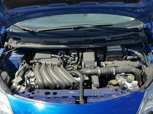 3N1CE2CP3EL412722 - 2014 NISSAN VERSA NOTE BLUE photo 7