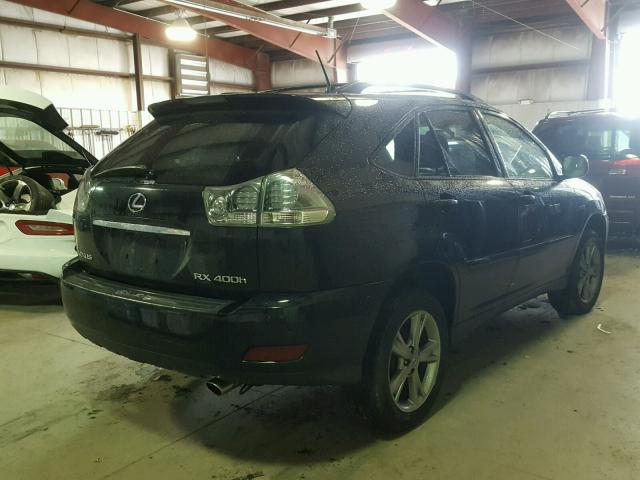 JTJHW31U860003450 - 2006 LEXUS RX 400 BLACK photo 4