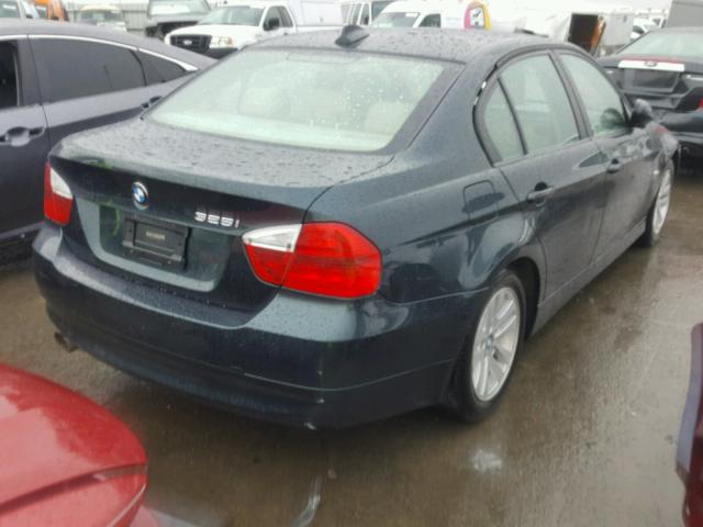 WBAVB13516PT03394 - 2006 BMW 325 I GREEN photo 4