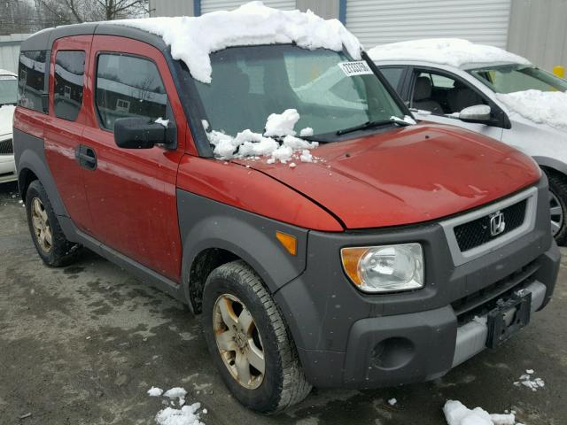 5J6YH28594L020799 - 2004 HONDA ELEMENT EX ORANGE photo 1