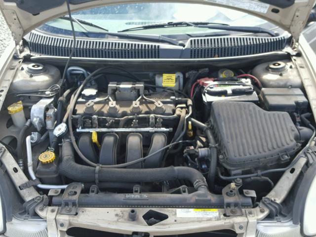 1B3ES46C22D634402 - 2002 DODGE NEON SE GOLD photo 7