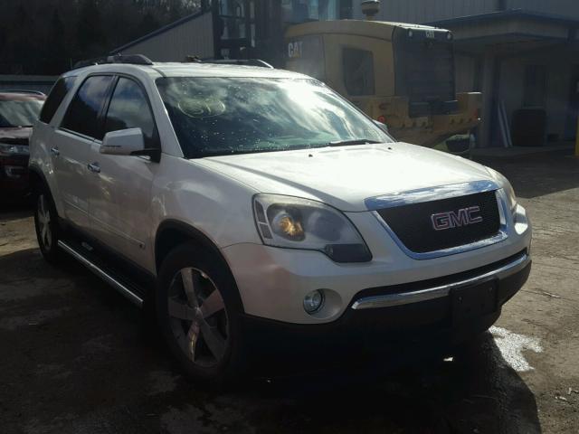 1GKLVMED3AJ105648 - 2010 GMC ACADIA SLT თეთრი ფოტო 1