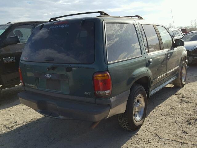 1FMZU32EXXUC88484 - 1999 FORD EXPLORER GREEN photo 4