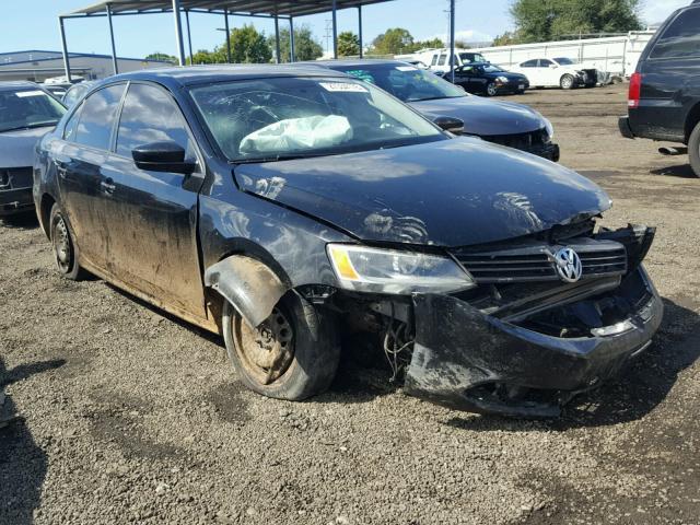 3VW1K7AJ6EM327258 - 2014 VOLKSWAGEN JETTA BASE 黑色 照片 1