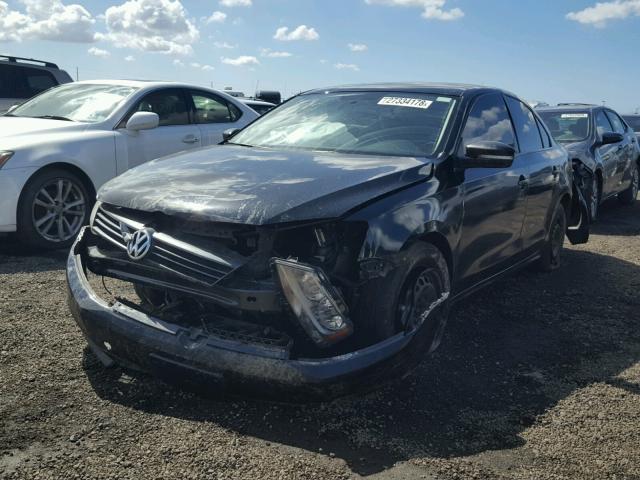 3VW1K7AJ6EM327258 - 2014 VOLKSWAGEN JETTA BASE 黑色 照片 2