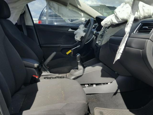 3VW1K7AJ6EM327258 - 2014 VOLKSWAGEN JETTA BASE 黑色 照片 5