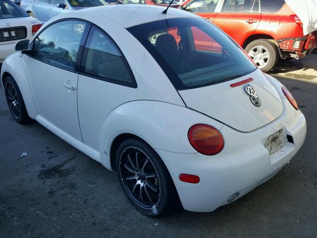 3VWBB61C2WM030635 - 1998 VOLKSWAGEN NEW BEETLE 白色 照片 3