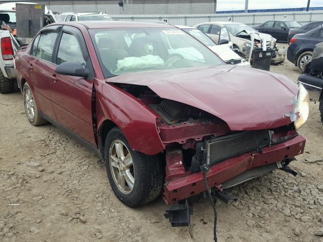 1G1ZT54855F204415 - 2005 CHEVROLET MALIBU LS Qırmızı foto 1