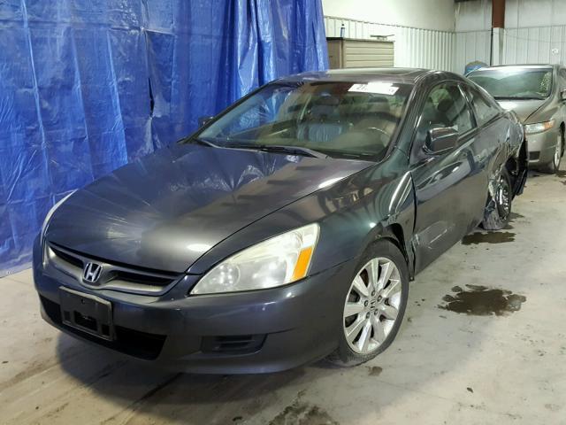 1HGCM826X7A000613 - 2007 HONDA ACCORD EX GRAY photo 2