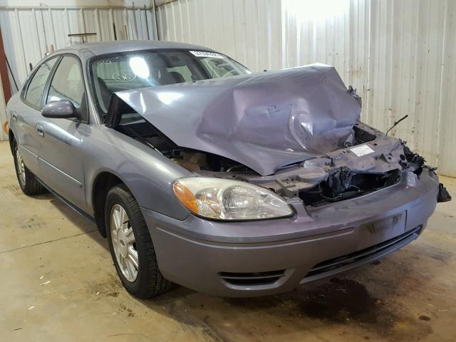 1FAFP56U67A153618 - 2007 FORD TAURUS SEL GRAY photo 1