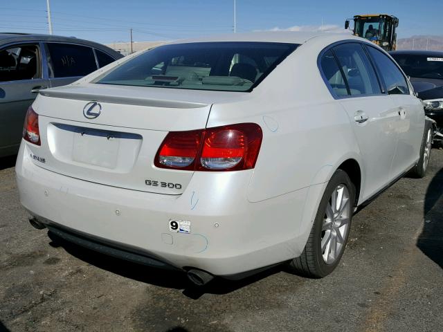 JTHBH96S665018320 - 2006 LEXUS GS GENERAT WHITE photo 4