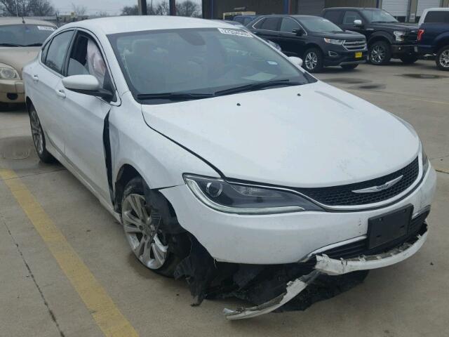 1C3CCCAB5FN734090 - 2015 CHRYSLER 200 LIMITE WHITE photo 1