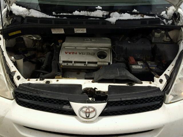 5TDZA23C74S087680 - 2004 TOYOTA SIENNA WHITE photo 7