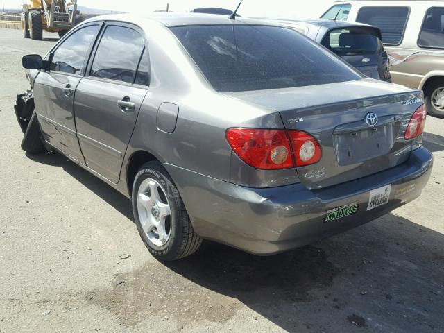 1NXBR32E47Z864511 - 2007 TOYOTA COROLLA CE GRAY photo 3