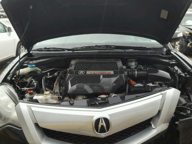 5J8TB1H58BA000193 - 2011 ACURA RDX TECHNO GRAY photo 7