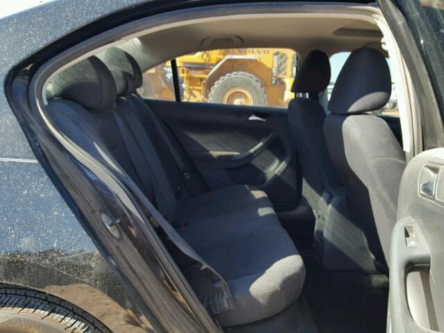 3VW2K7AJ9CM319740 - 2012 VOLKSWAGEN JETTA BASE შავი ფოტო 6
