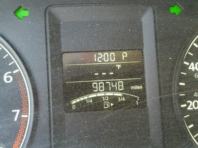 3VW2K7AJ9CM319740 - 2012 VOLKSWAGEN JETTA BASE შავი ფოტო 8