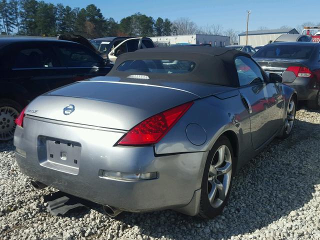 JN1AZ36A66M456911 - 2006 NISSAN 350Z ROADS GRAY photo 4