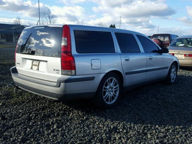 YV1SW53DX12074819 - 2001 VOLVO V70 T5 TUR SILVER photo 4