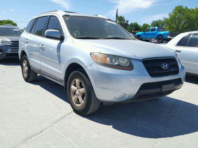 5NMSG13D07H061013 - 2007 HYUNDAI SANTA FE G BLUE photo 1