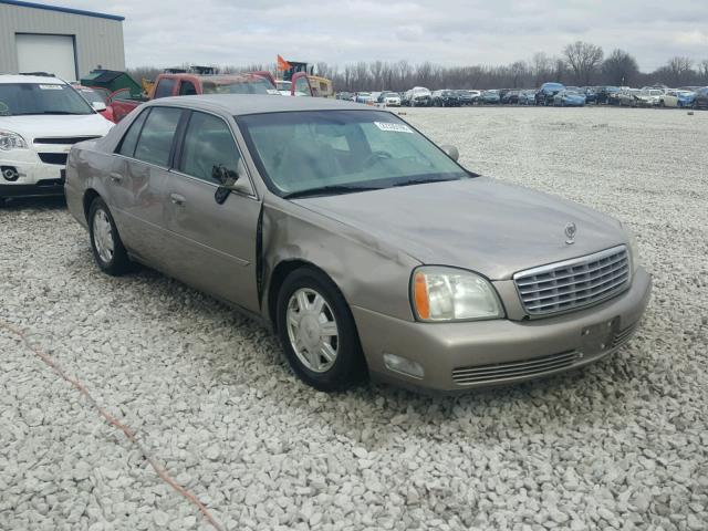 1G6KD54Y44U107211 - 2004 CADILLAC DEVILLE TAN photo 1