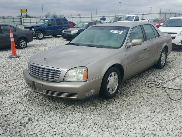 1G6KD54Y44U107211 - 2004 CADILLAC DEVILLE TAN photo 2