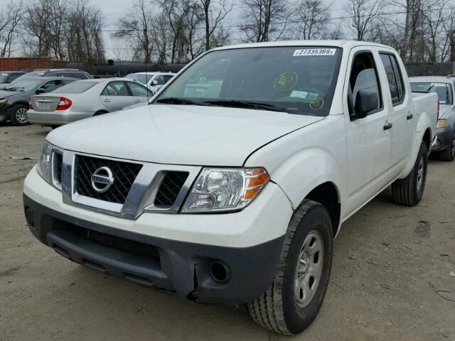 1N6AD0EV0FN726012 - 2015 NISSAN FRONTIER S WHITE photo 2