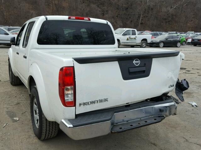 1N6AD0EV0FN726012 - 2015 NISSAN FRONTIER S WHITE photo 3