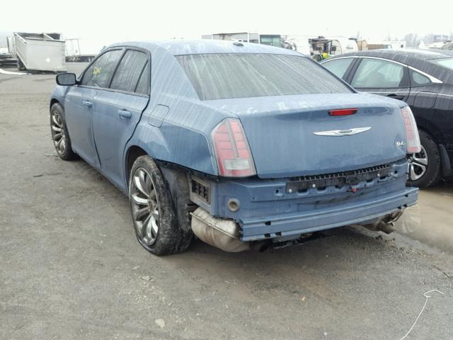 2C3CCABT2EH336953 - 2014 CHRYSLER 300 S BLUE photo 3