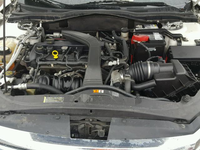 3FAHP07Z88R112503 - 2008 FORD FUSION SE WHITE photo 7