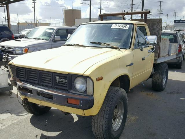 RN47014931 - 1980 TOYOTA PICKUP YELLOW photo 2