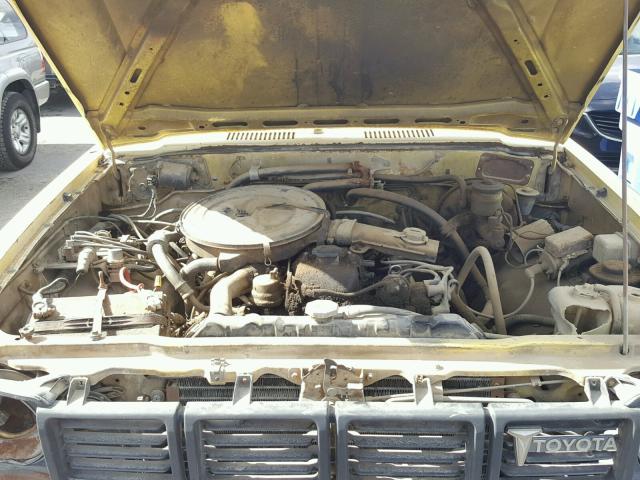 RN47014931 - 1980 TOYOTA PICKUP YELLOW photo 7